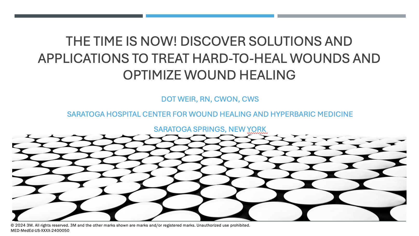 The Time is Now! Discover Solutions and Applications to Treat Hard-to-Heal Wounds and Optimize Wound Healing in Patients.