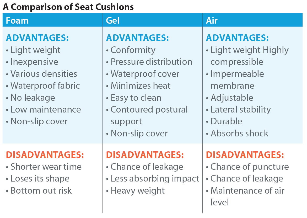 Air Seat Cushion for Bedsore and Pressure Ulcer Wound Care Anti