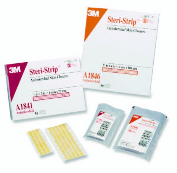 Steri-Strip Antimicrobial Skin Closures 1/8” x 3” — Mountainside
