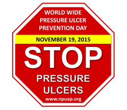 World Wide Pressure Ulcer Prevention Day Educational Resources